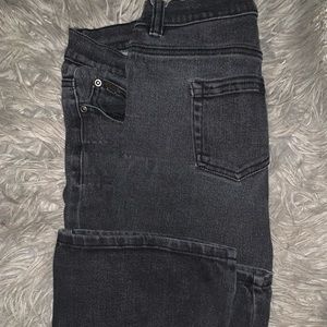 Black vintage jeans